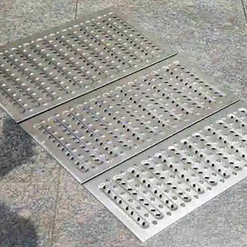 Vỏ đóng dấu bằng thép không gỉ trang trí cho đường phố đi bộ